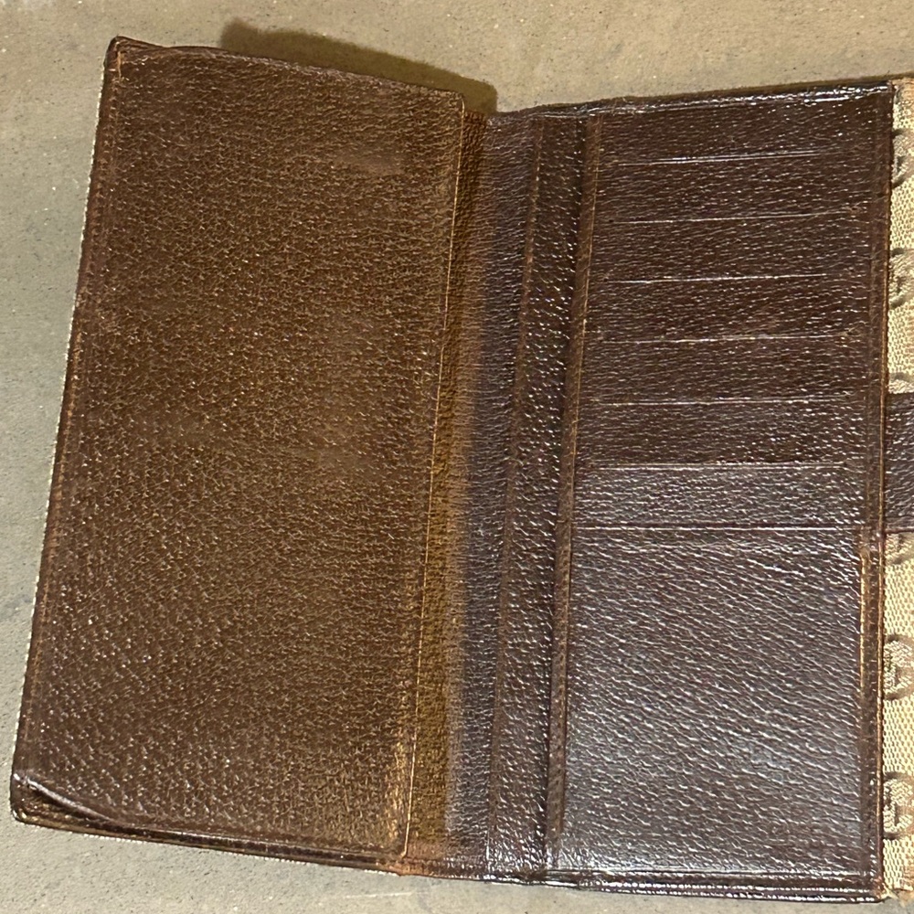 GUCCI Monogram Eclipse Continental Wallet Off White GUC - Picture 3 of 15